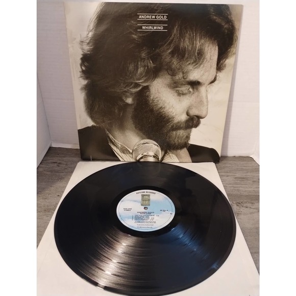 Andrew Gold Whirlwind Vinyl Record 1980 Rock Music Asylum - Picture 1 of 4